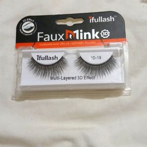 Faux mink euelashes